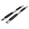 Trailfx TrailFX A7089S; Step Nerf Bar; With Step Pads; 5 Inch Oval Straight; With Welded End Caps A7089S - alternate 1
